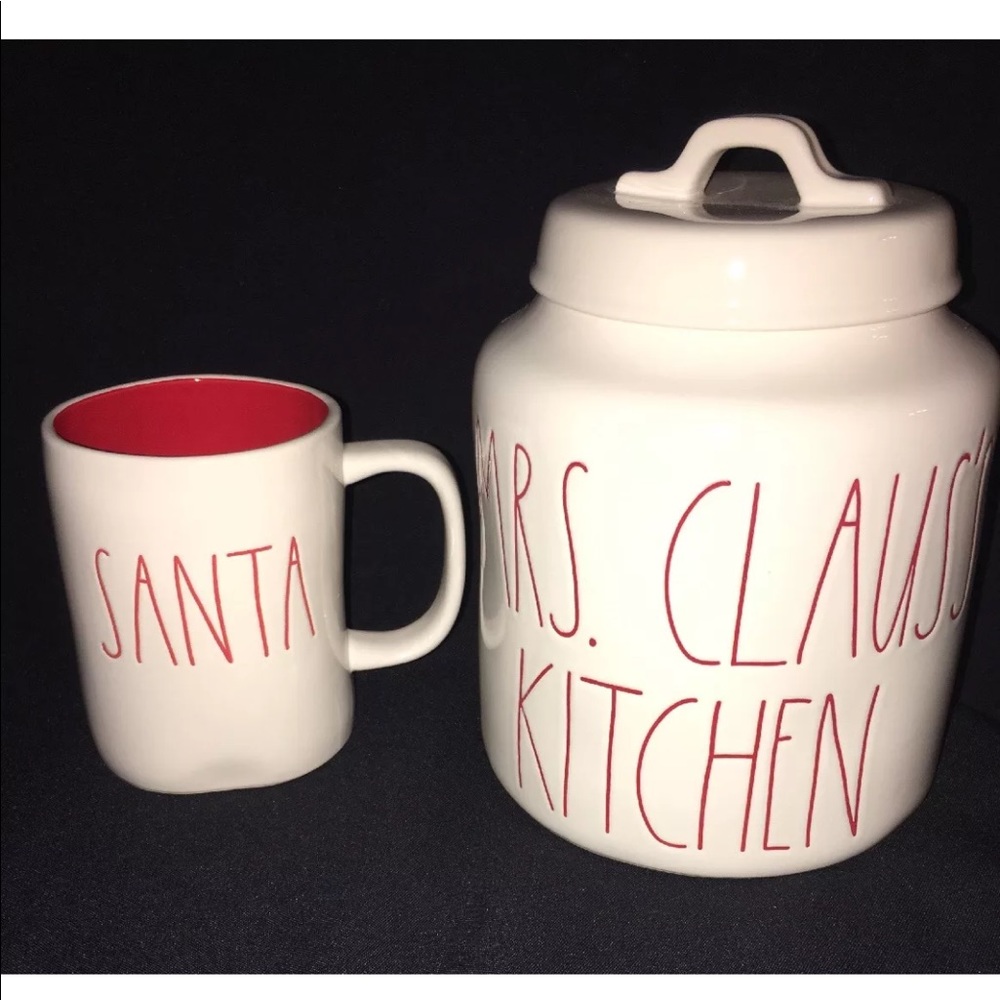 RAE DUNN CHRISTMAS POTTERY